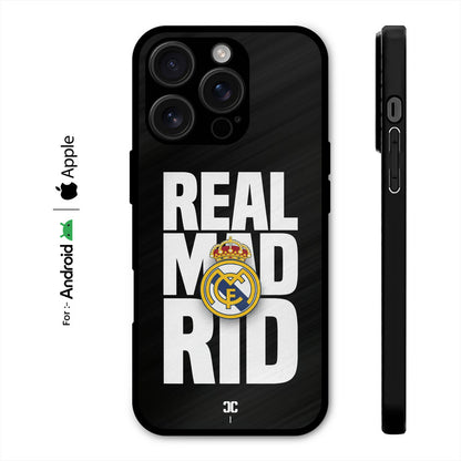 Real Madrid Black Case – Premium PrintShield Mobile Cover