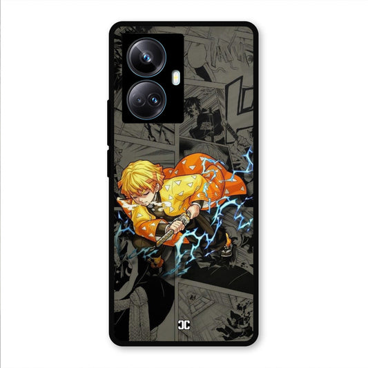 Zenitsu Manga Realme 10 Pro Plus Mobile Back Cover - Anime PrintShield Case