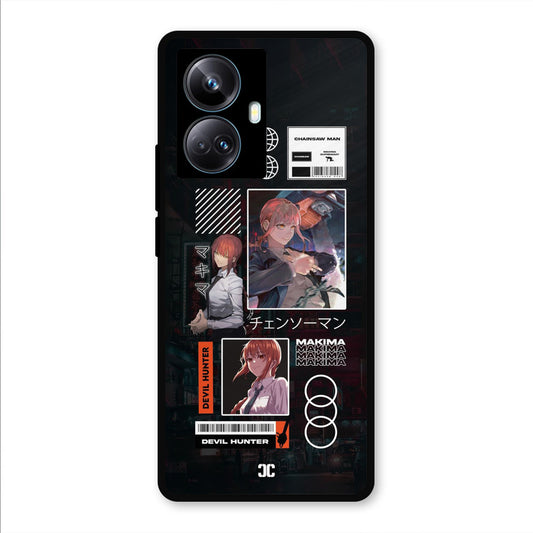 Devil Hunter Makima Realme 10 Pro Plus Mobile Back Cover - Anime PrintShield Case