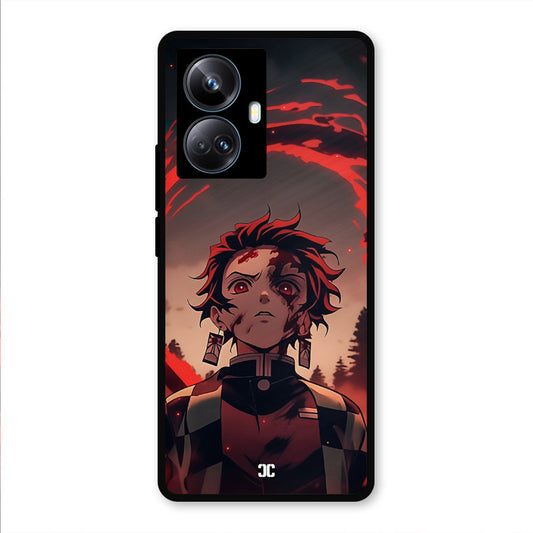 Raging Tanjiro Realme 10 Pro Plus Mobile Back Cover - Anime PrintShield Case