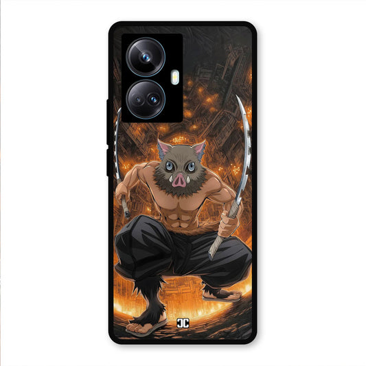 Inosuke Rage Realme 10 Pro Plus Mobile Back Cover - Anime PrintShield Case