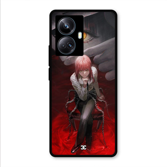 Makima Chains Realme 10 Pro Plus Mobile Back Cover - Anime PrintShield Case