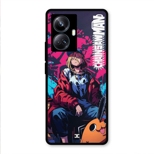 Puchita with Power Realme 10 Pro Plus Mobile Back Cover - Anime PrintShield Case