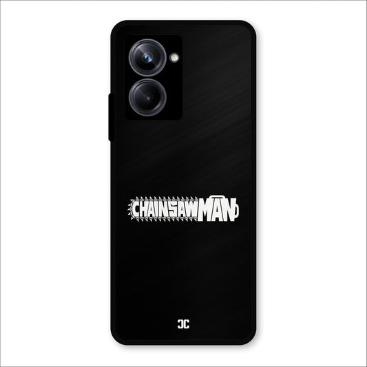Chainsaw Logo Realme 10 Pro Mobile Back Cover - Anime PrintShield Case