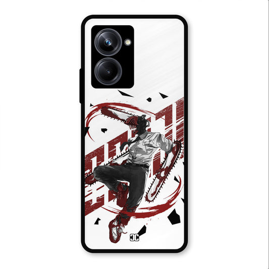 Chainsawman Typo Realme 10 Pro Mobile Back Cover - Anime PrintShield Case