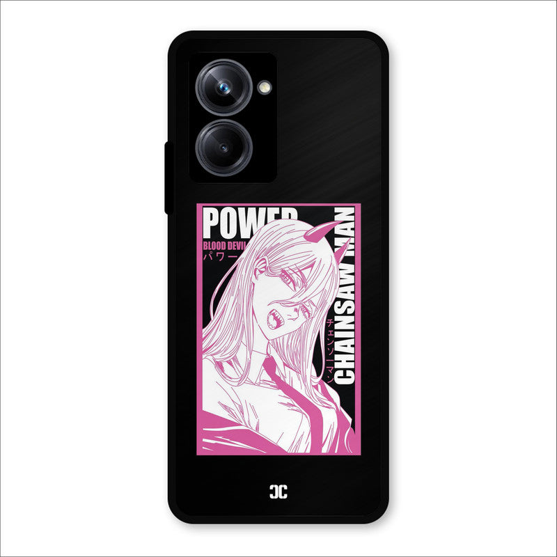 Blood Devil Power Realme 10 Pro Mobile Back Cover - Anime PrintShield Case
