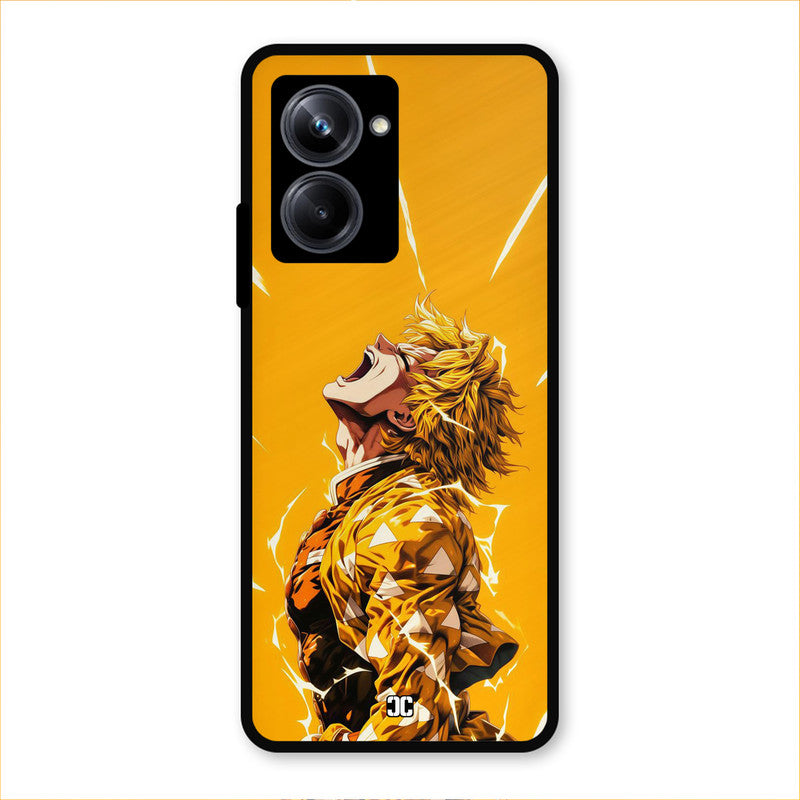 Shouting Zenitsu Realme 10 Pro Mobile Back Cover - Anime PrintShield Case
