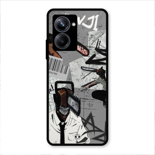 Denji Rage Realme 10 Pro Mobile Back Cover - Anime PrintShield Case