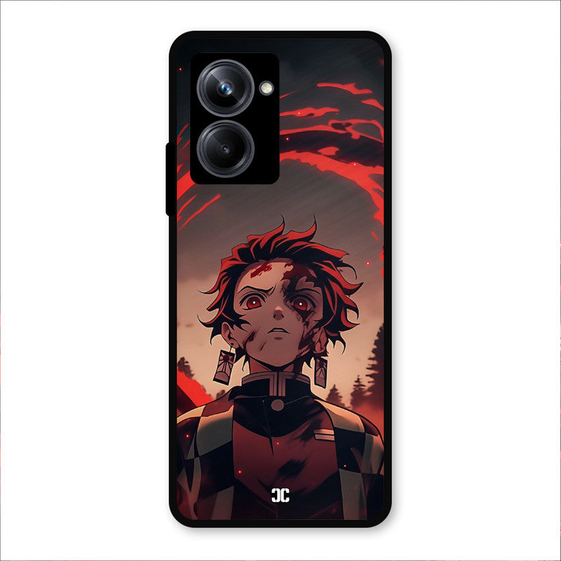 Raging Tanjiro Realme 10 Pro Mobile Back Cover - Anime PrintShield Case