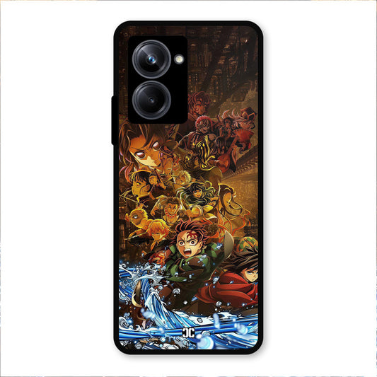 Demon Slayers Realme 10 Pro Mobile Back Cover - Anime PrintShield Case