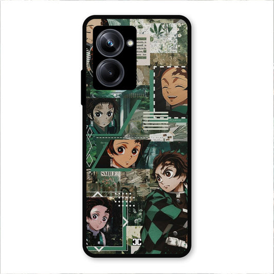 Tanjiro Thoughts Realme 10 Pro Mobile Back Cover - Anime PrintShield Case