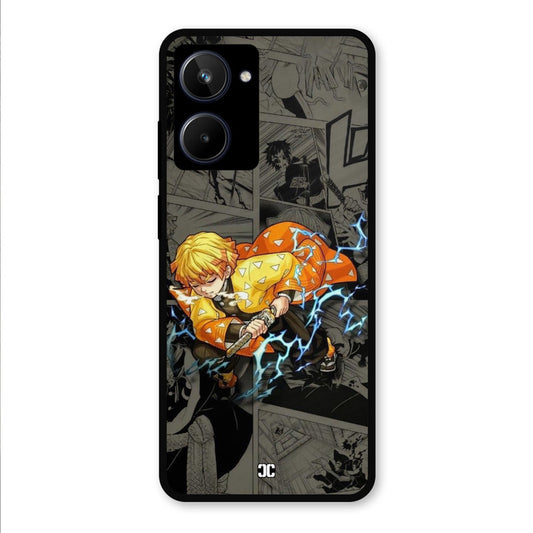 Zenitsu Manga Realme 10 Mobile Back Cover - Anime PrintShield Case