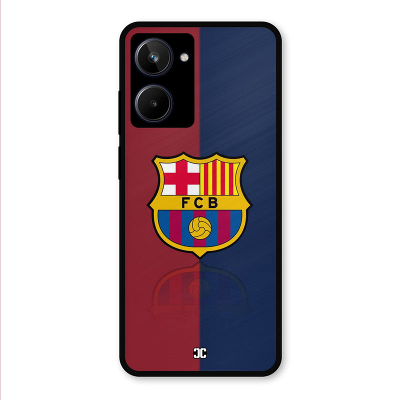 Barcelona Logo Realme 10 Mobile Back Cover - Sports PrintShield Case