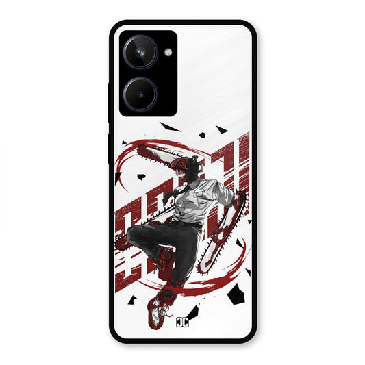 Chainsawman Typo Realme 10 Mobile Back Cover - Anime PrintShield Case