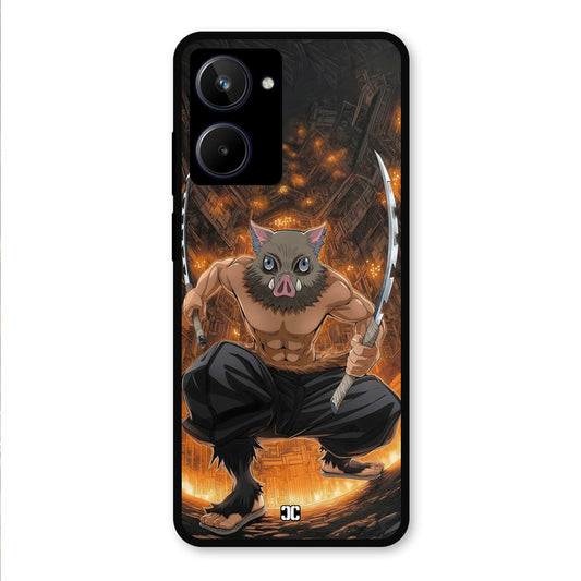 Inosuke Rage Realme 10 Mobile Back Cover - Anime PrintShield Case