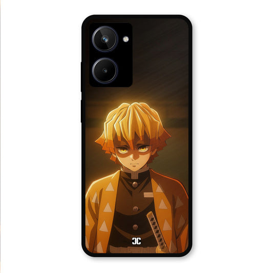 Thunderboy Zenitsu Realme 10 Mobile Back Cover - Anime PrintShield Case