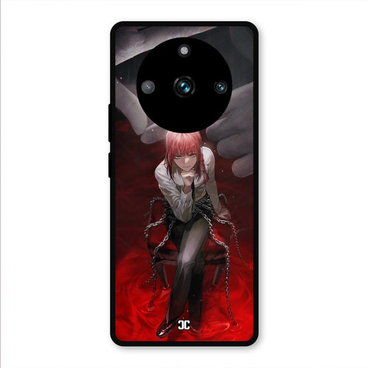 Makima Chains Realme 11 Pro Plus Mobile Back Cover - Anime PrintShield Case
