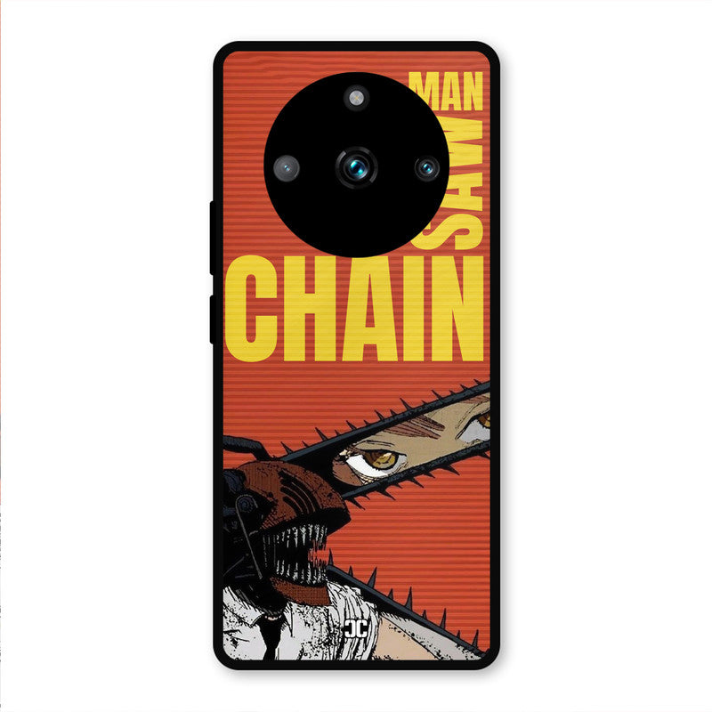 Raging Chainsaw Realme 11 Pro Plus Mobile Back Cover - Anime PrintShield Case