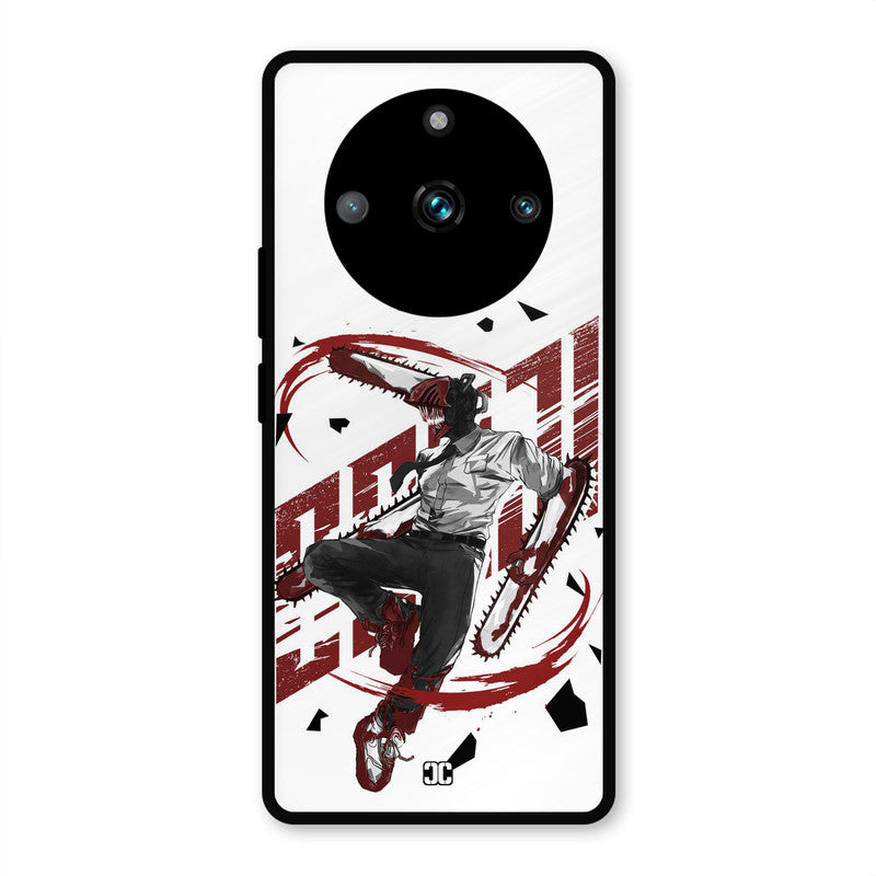 Chainsawman Typo Realme 11 Pro Plus Mobile Back Cover - Anime PrintShield Case