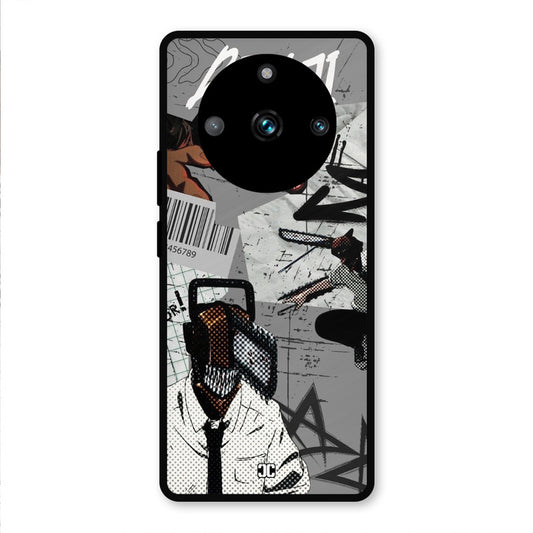 Denji Rage Realme 11 Pro Plus Mobile Back Cover - Anime PrintShield Case