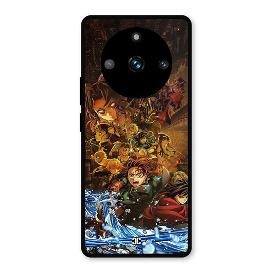 Demon Slayers Realme 11 Pro Mobile Back Cover - Anime PrintShield Case