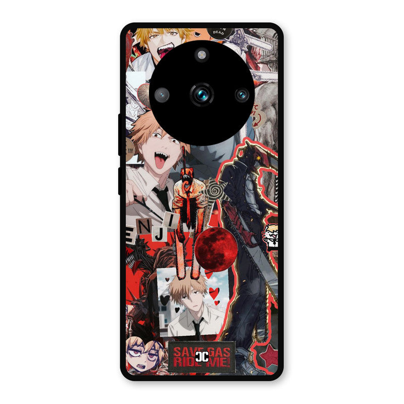 Denji Thoughts Realme 11 Pro Mobile Back Cover - Anime PrintShield Case