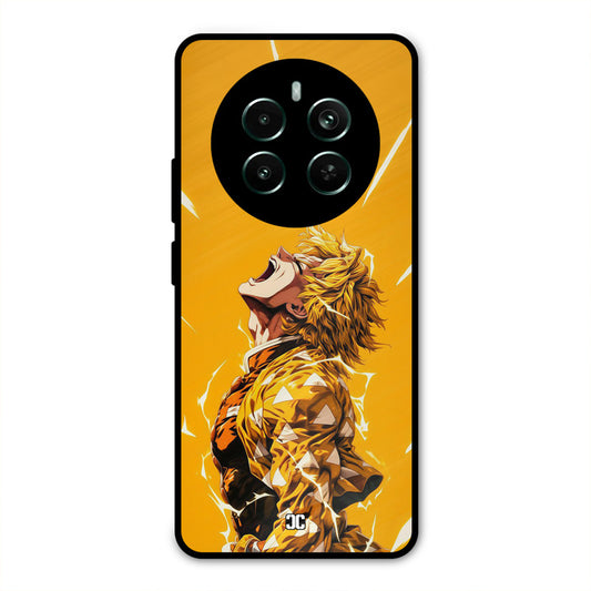 Shouting Zenitsu Realme 12 Plus Mobile Back Cover - Anime PrintShield Case