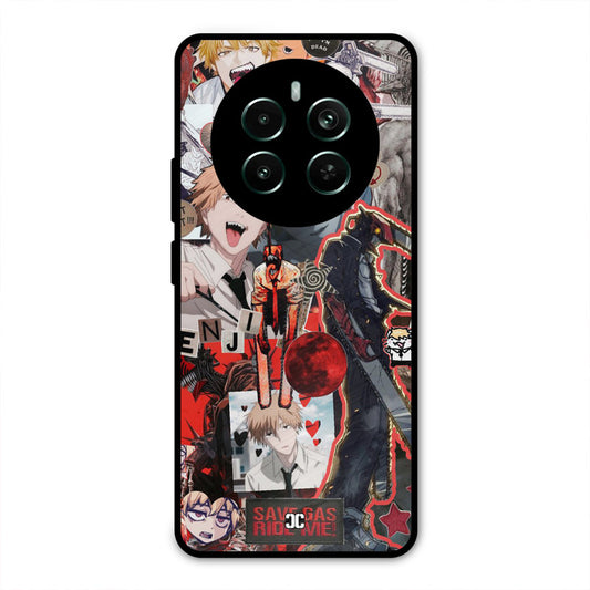 Denji Thoughts Realme 12 Plus Mobile Back Cover - Anime PrintShield Case