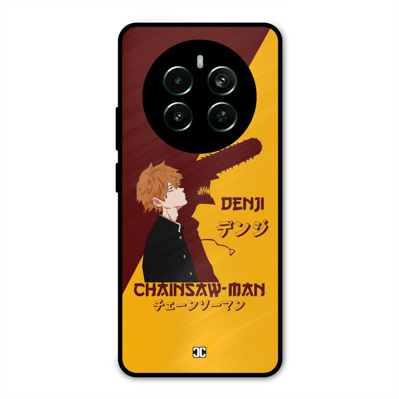 Denji Shadow Realme 12 Plus Mobile Back Cover - Anime PrintShield Case