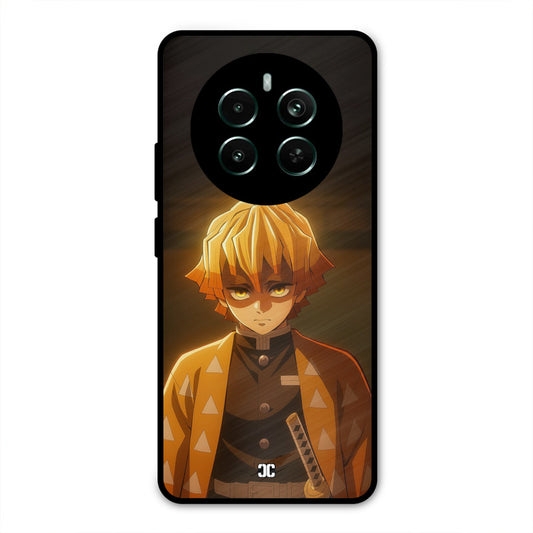 Thunderboy Zenitsu Realme 12 Plus Mobile Back Cover - Anime PrintShield Case