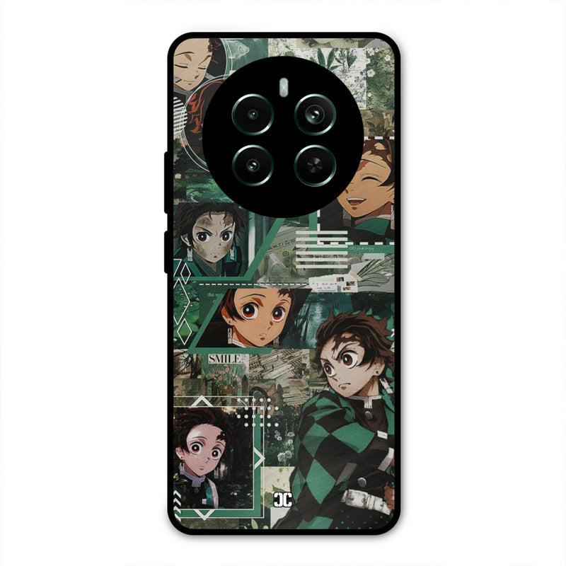 Tanjiro Thoughts Realme 12 Plus Mobile Back Cover - Anime PrintShield Case
