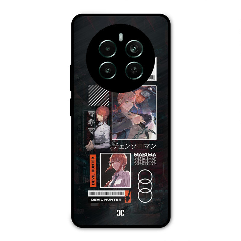 Devil Hunter Makima Realme 12 Plus Mobile Back Cover - Anime PrintShield Case