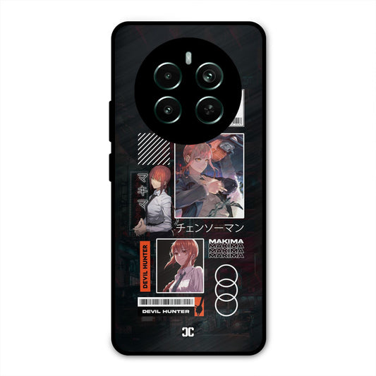 Devil Hunter Makima Realme 12 Plus Mobile Back Cover - Anime PrintShield Case
