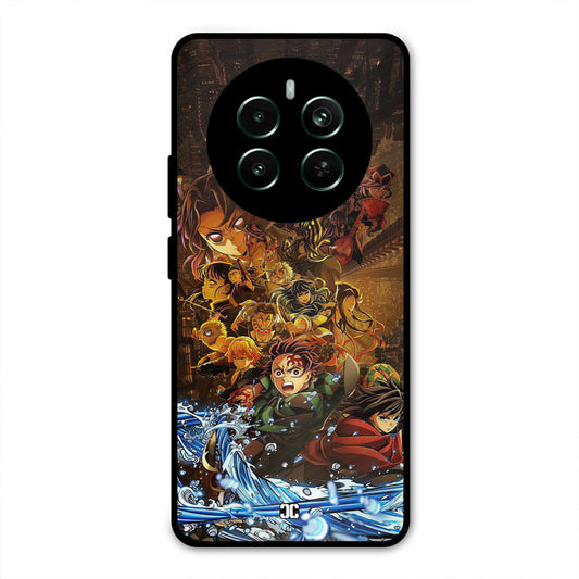 Demon Slayers Realme 12 Plus Mobile Back Cover - Anime PrintShield Case
