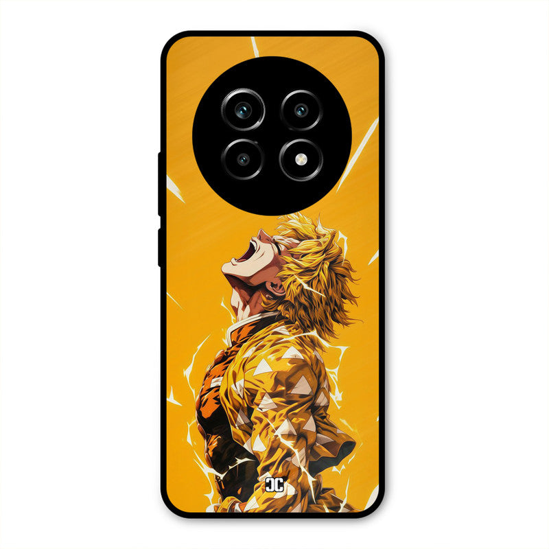 Shouting Zenitsu Realme 14 Pro lite Mobile Back Cover - Anime PrintShield Case