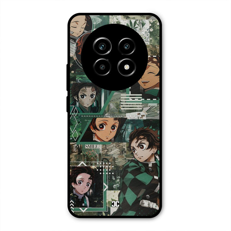 Tanjiro Thoughts Realme 14 Pro lite Mobile Back Cover - Anime PrintShield Case