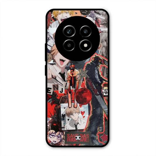Denji Thoughts Realme 14 Pro lite Mobile Back Cover - Anime PrintShield Case