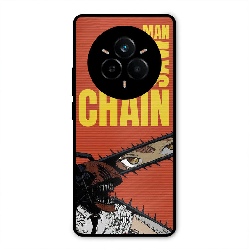 Raging Chainsaw Realme 14 Pro Plus Mobile Back Cover - Anime PrintShield Case