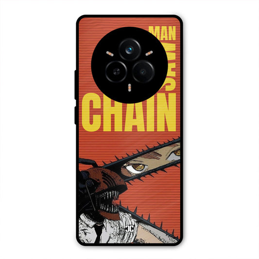 Raging Chainsaw Realme 14 Pro Plus Mobile Back Cover - Anime PrintShield Case