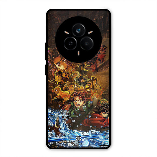 Demon Slayers Realme 14 Pro Plus Mobile Back Cover - Anime PrintShield Case