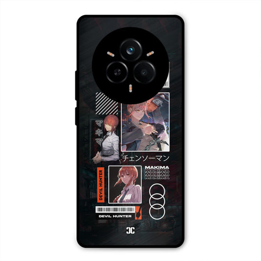 Devil Hunter Makima Realme 14 Pro Plus Mobile Back Cover - Anime PrintShield Case