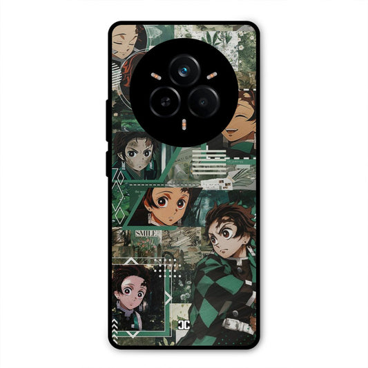 Tanjiro Thoughts Realme 14 Pro Mobile Back Cover - Anime PrintShield Case