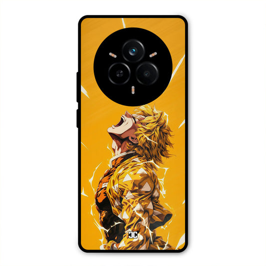 Shouting Zenitsu Realme 14 Pro Mobile Back Cover - Anime PrintShield Case