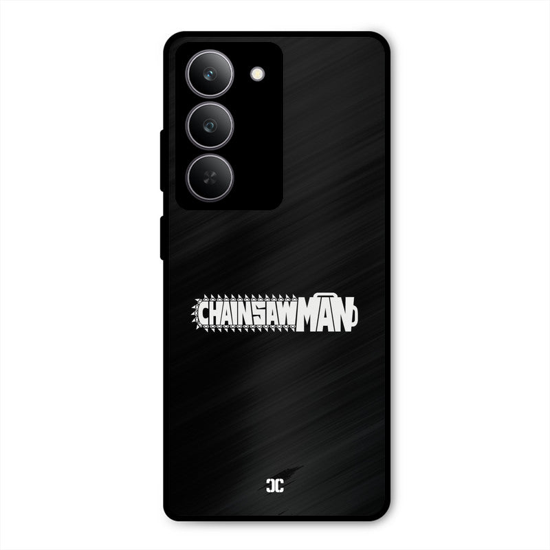 Chainsaw Logo Realme 14x Mobile Back Cover - Anime PrintShield Case