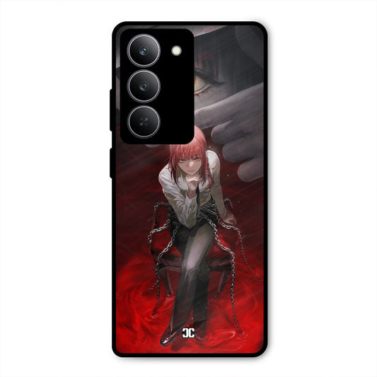 Makima Chains Realme 14x Mobile Back Cover - Anime PrintShield Case