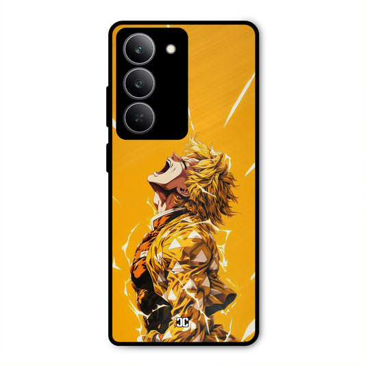 Shouting Zenitsu Realme 14x Mobile Back Cover - Anime PrintShield Case
