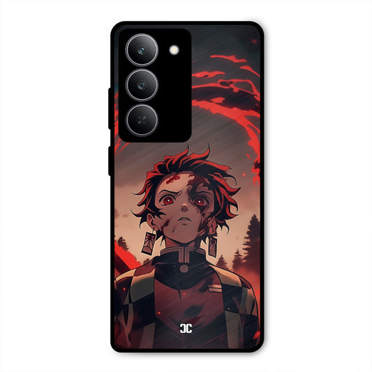 Raging Tanjiro Realme 14x Mobile Back Cover - Anime PrintShield Case