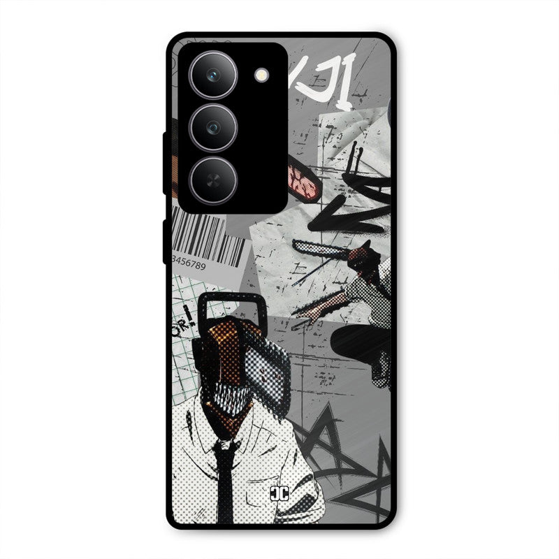 Denji Rage Realme 14x Mobile Back Cover - Anime PrintShield Case