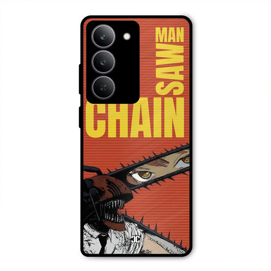 Raging Chainsaw Realme 14x Mobile Back Cover - Anime PrintShield Case