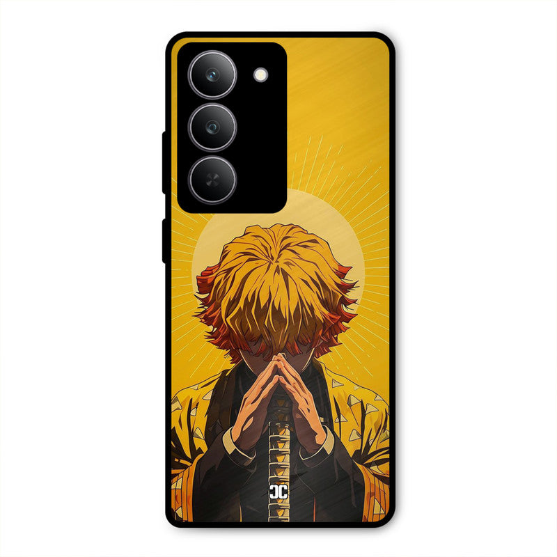Calm Zenitsu Realme 14x Mobile Back Cover - Anime PrintShield Case